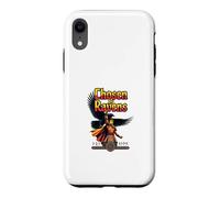 Carcasa para iPhone XR Diseño de símbolo de mitología de Guerrero elegido de Cuervo