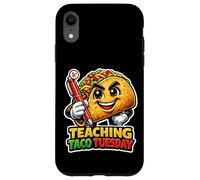 Carcasa para iPhone XR Diseño Divertido de Memes de Tacos para Maestros de enseñanza del Martes de Tacos