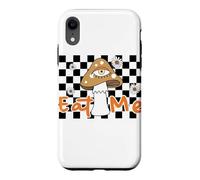 Carcasa para iPhone XR Diseño Retro de Margaritas de Hongos Eat Me