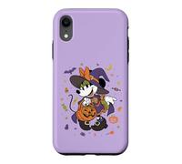 Carcasa para iPhone XR Disney Minnie Mouse Halloween Witch Trick-or-Treat Icons