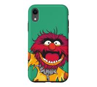 Carcasa para iPhone XR Disney The Muppets Animal Electric Mayhem Big Face Green