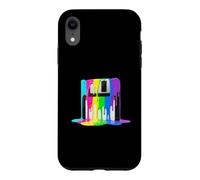Carcasa para iPhone XR Disquete Retro de Pintura goteando