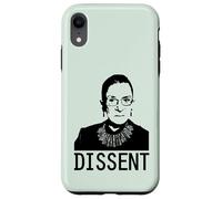 Carcasa para iPhone XR Dissent Ruth Bader Ginsburg RBG Icono Feminista Memes