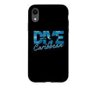 Carcasa para iPhone XR Dive The Caribbean Scuba Buceo Trip Diver tee