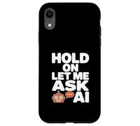 Carcasa para iPhone XR Divertida Camiseta de Humor AI para programadores de Vibraciones, codificadores, desarrolladores