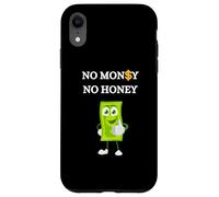 Carcasa para iPhone XR Divertida Mujer Dinero Oro No Money No Honey Dicho