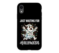 Carcasa para iPhone XR Divertidas Luces de Navidad Fantasmas Esperando Halloween