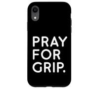 Carcasa para iPhone XR Divertido aro Aerialist Pray for Grip para Pole Dance Aerial Hoop Lyra
