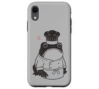 Carcasa para iPhone XR Divertido Chef de Rana gruñón Cocinero culinario