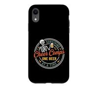 Carcasa para iPhone XR Divertido diseño de Cerveza Surviving Cheer Comps