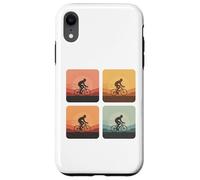 Carcasa para iPhone XR Divertido diseño de Collage de Bicicletas para Ciclistas y Amantes de Las Bicicletas