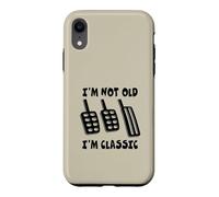 Carcasa para iPhone XR Divertido diseño de transmisión Manual I'm Not Old I'm Classic