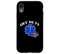 Carcasa para iPhone XR Divertido diseño humorístico para paramédicos y socorristas Fuera de Servicio