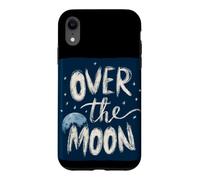 Carcasa para iPhone XR Divertido Disfraz de discurso sobre la Luna para niños y niñas