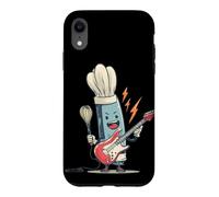 Carcasa para iPhone XR Divertido Disfraz de Rock de Cocina para los Amantes de la Guitarra y la Cocina