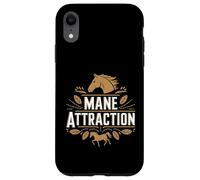 Carcasa para iPhone XR Divertido Entrenador de Caballos Mane Attraction