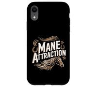 Carcasa para iPhone XR Divertido Entrenador de Caballos Mane Attraction