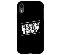 Carcasa para iPhone XR Divertido Humor Texto Gente Divertida Divertido Tirador Recto Energía