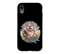 Carcasa para iPhone XR Divertido Meme de Perro de la montaña Rusa Labrador Happy Ride