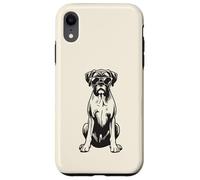 Carcasa para iPhone XR Divertido Perro bóxer con Gafas de Sol