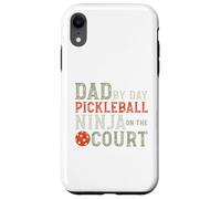 Carcasa para iPhone XR Divertido Pickleball Dad Pickleball Ninja para Hombre