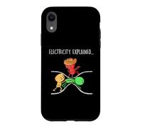 Carcasa para iPhone XR Divertido Profesor de Física Electricidad Explicó Científico