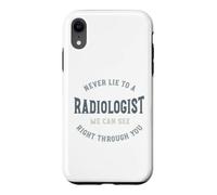 Carcasa para iPhone XR Divertido Radiología Juego de Palabras Radiólogo Humor
