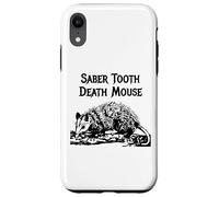 Carcasa para iPhone XR Divertido Sable Diente Muerte Ratón Mal Nombre Animal Incorrecto Broma Estúpida