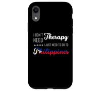Carcasa para iPhone XR Divertidos Viajeros de Viaje de Vacaciones de Verano en Filipinas