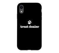 Carcasa para iPhone XR Dog Treats Dealer, Divertido dueño de Perros, Humor, Amante de los Perros