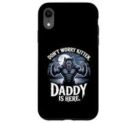 Carcasa para iPhone XR Don't Worry Kitten Daddy is Here: Werewolf Protector Fantasy