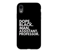 Carcasa para iPhone XR Dope Black Man Profesor Asistente Orgullo Afroamericano