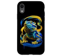 Carcasa para iPhone XR Dragón Barbudo Colorido Lagarto Reptil Exótico Gecko Iguana