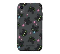 Carcasa para iPhone XR DreamWorks Dragons Toothless Expressions All Over Print
