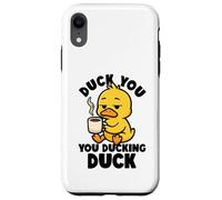 Carcasa para iPhone XR Duck You You Ducking Duck I Love Duck Lover Pato de Goma Grosero