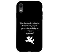 Carcasa para iPhone XR Duelo de Perro Ideas conmemorativas de Mascotas Pérdida de la Tristeza del Perro