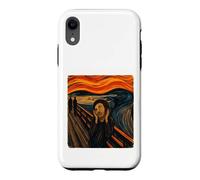 Carcasa para iPhone XR ECCE Homo Scream Cecilia Divertido Cool gráfico Jesus