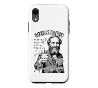 Carcasa para iPhone XR Ecuaciones de Maxwell Matemáticas Nerd Ciencia Física