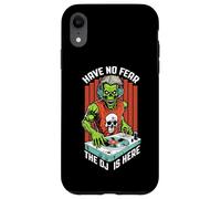 Carcasa para iPhone XR Ecualizador Musical de Halloween Have No Fear The DJ Is Here Zombie