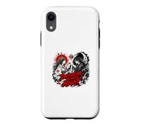 Carcasa para iPhone XR El Amanecer etéreo Samurai Divide el Anime Nocturno