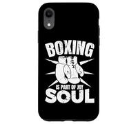 Carcasa para iPhone XR El Boxeo Forma Parte de mi Alma Deportes de Interior
