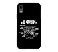 Carcasa para iPhone XR el Cerebro del pongista Jugador De Ping-Pong Divertida