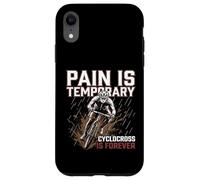 Carcasa para iPhone XR El Dolor es Temporal ciclocross Rider Gráfico