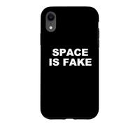 Carcasa para iPhone XR El Espacio es Falsa y Divertida teoría de la conspiración