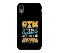 Carcasa para iPhone XR El Gimnasio no es una asignatura Educación física del Profesor Educación física