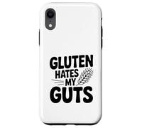 Carcasa para iPhone XR El Gluten Odia mis entrañas