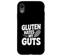 Carcasa para iPhone XR El Gluten Odia mis entrañas