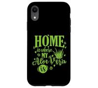 Carcasa para iPhone XR El hogar es Donde mi Aloe Vera es Medicinal Planta