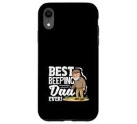 Carcasa para iPhone XR El Mejor Padre pitido de Todos los Tiempos Detector de Metales