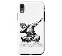 Carcasa para iPhone XR El Momento Presente Dabbing Buddha Mindfulness Iluminación